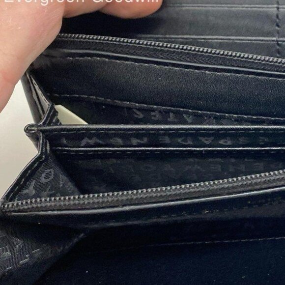 KATE SPADE WHITAKER PLACE NISHA WALLET BLACK - Picture 3 of 7